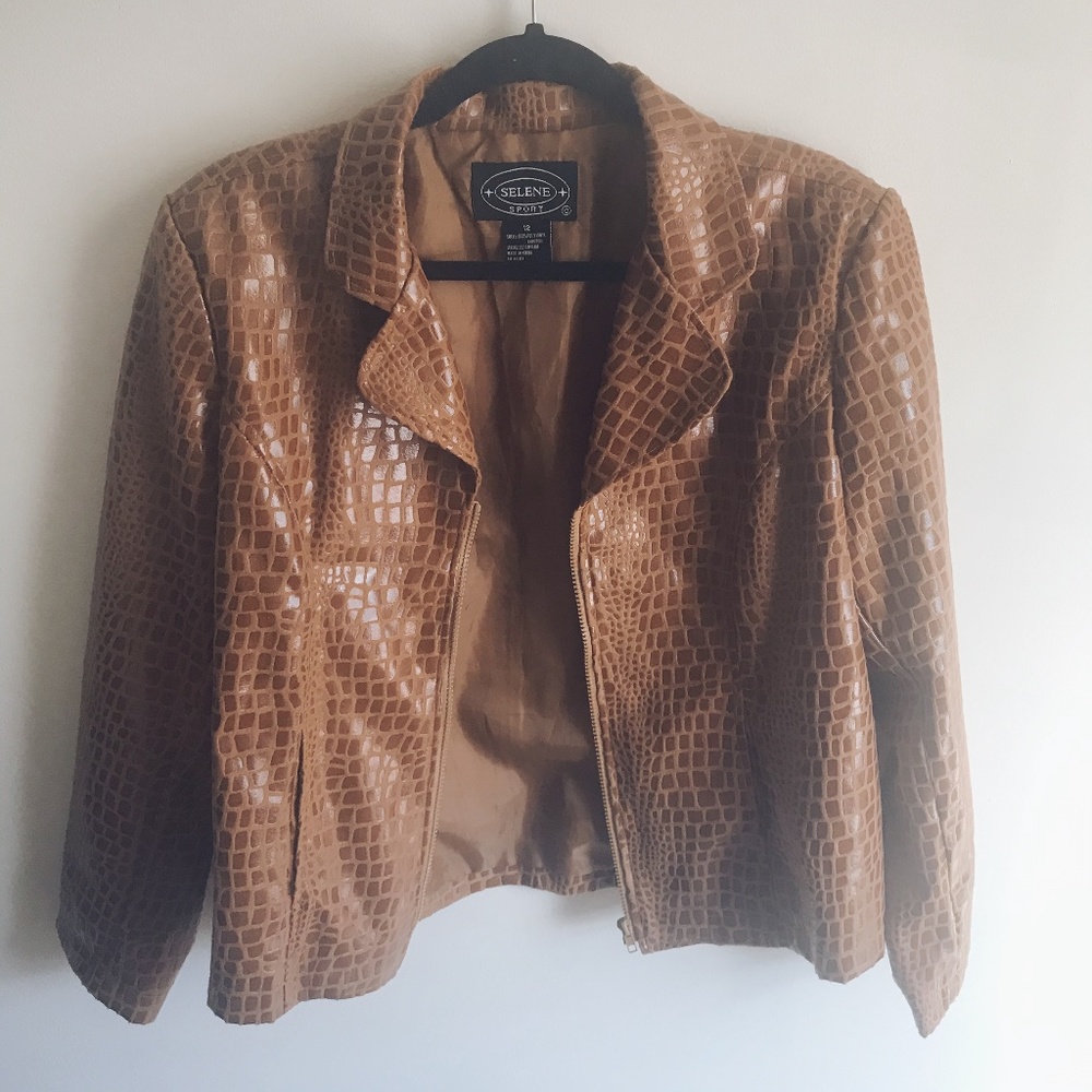 Selene Sport Animal Print Jacket